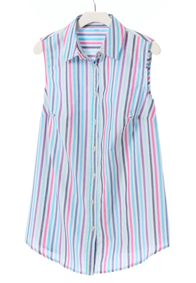 Perfect Sleeveless Button-Down Tunic image number 1