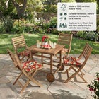 5-Pc. Leo Dining Table Set image number null