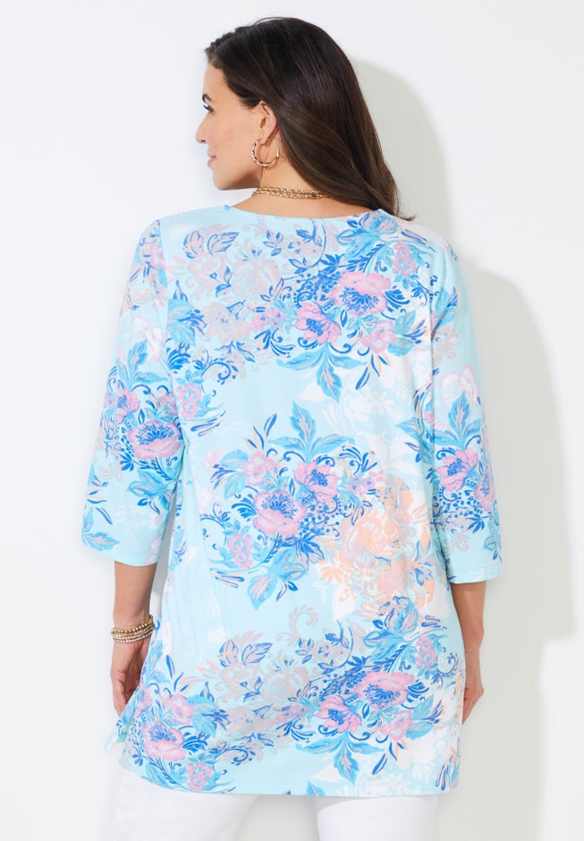 Liz&Me® Applique Y Tunic image number null