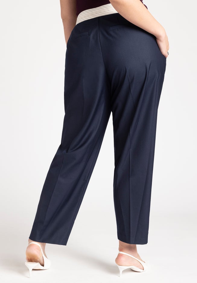 Interior Waistband Detail Trouser image number null