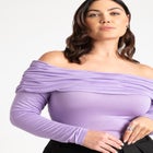 Off The Shoulder Top image number null