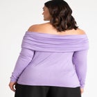Off The Shoulder Top image number null