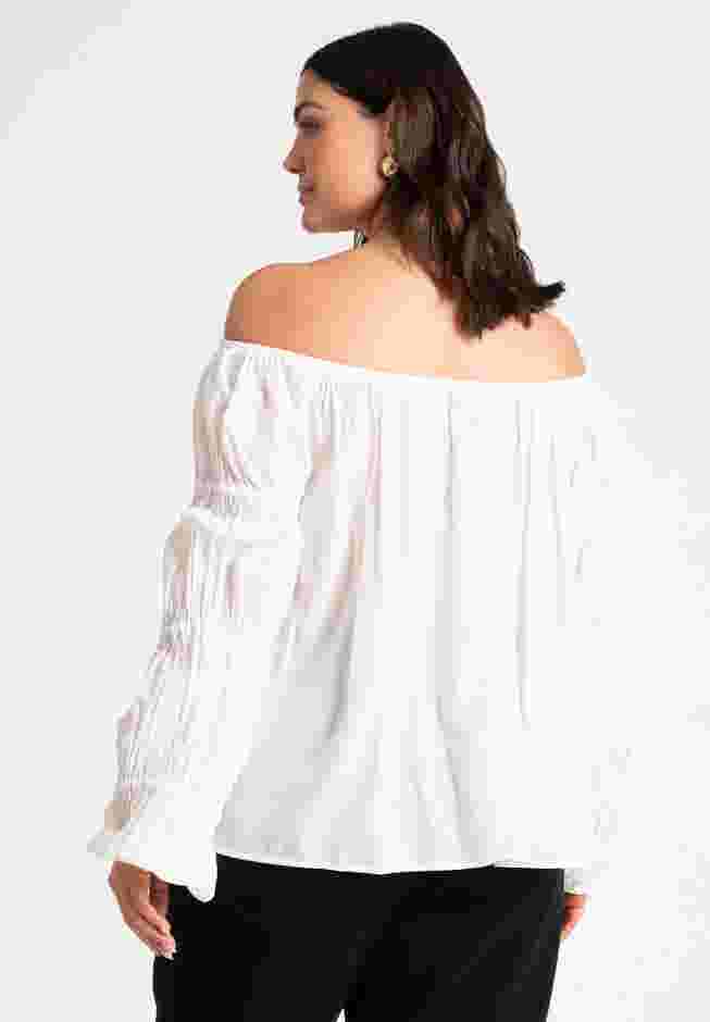 Off The Shoulder Detail Blouse image number 2