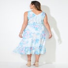 Liz&Me&reg; V-Neck Tier Midi Dress image number null