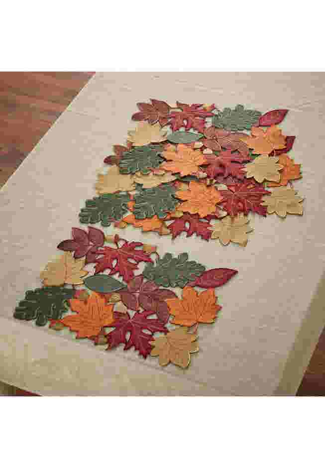 Set of 4 Embroidered Cut-Out Placemats image number 0