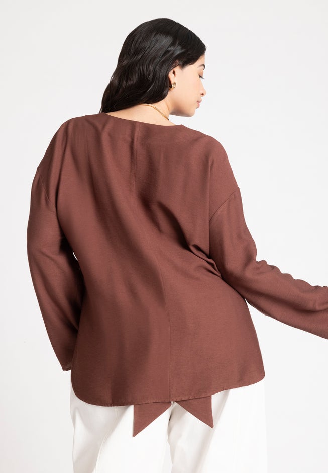 Multi-Tie Wrap Top image number 2