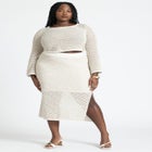 Scoop Neck Crop Top image number null