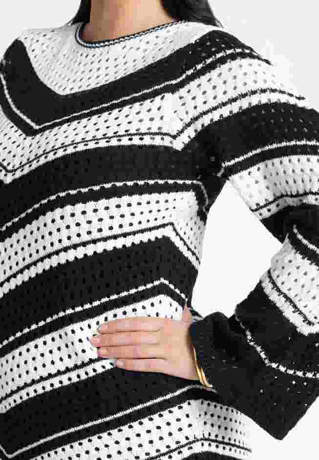 Crochet Maxi Dress With Fringe image number 3