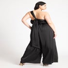 Tie Detail Satin Jumpsuit image number null