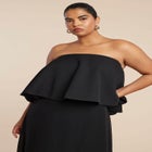 Peplum Bodice Gown image number null