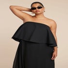 Peplum Bodice Gown image number null