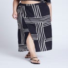 Wrapover Printed Skirt image number 1