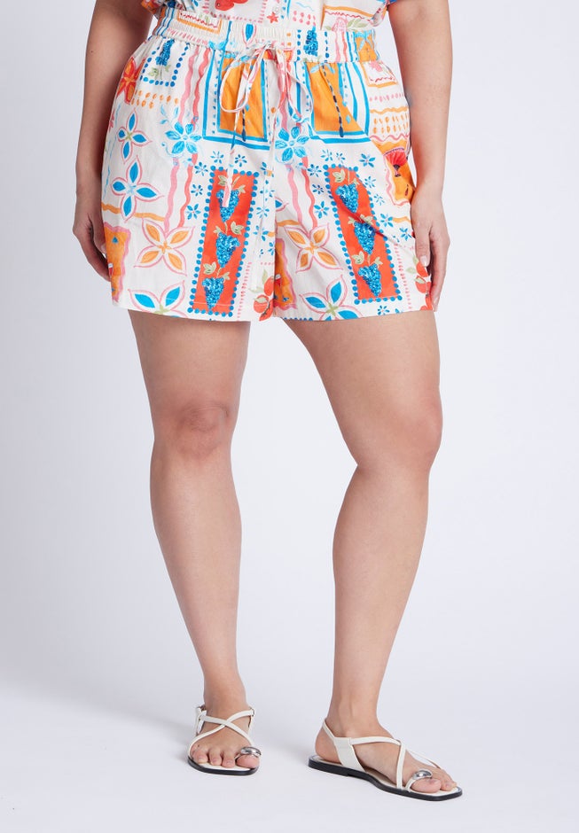 Pull On Printed Short image number 1