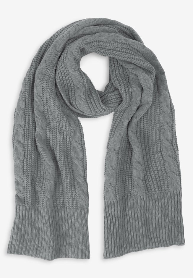 Cable Knit Scarf image number 1
