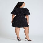 Pearl Mini Dress With Bows image number null