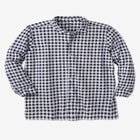 Stretch Knit Long Sleeve Buttondown image number null