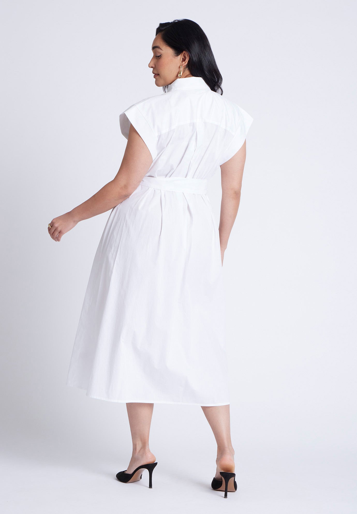 Embroidered Midi Dress image number 2