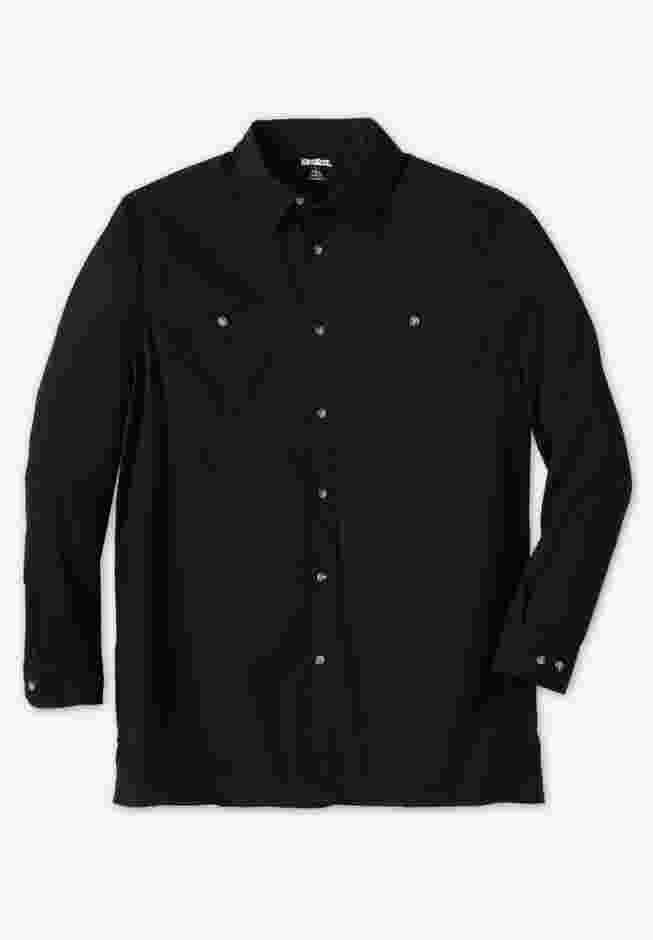 Long-sleeve pocket sport shirt image number 0