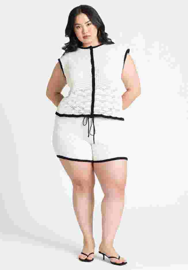 Knitted Crochet Short image number 0