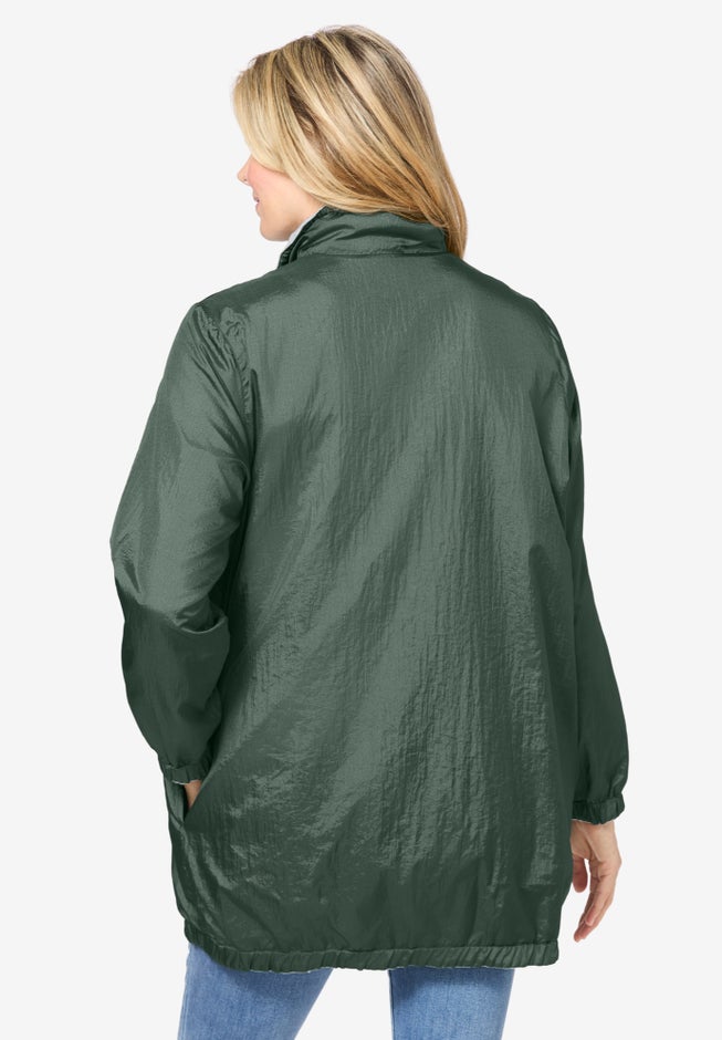 Fleece Nylon Reversible Jacket image number 1