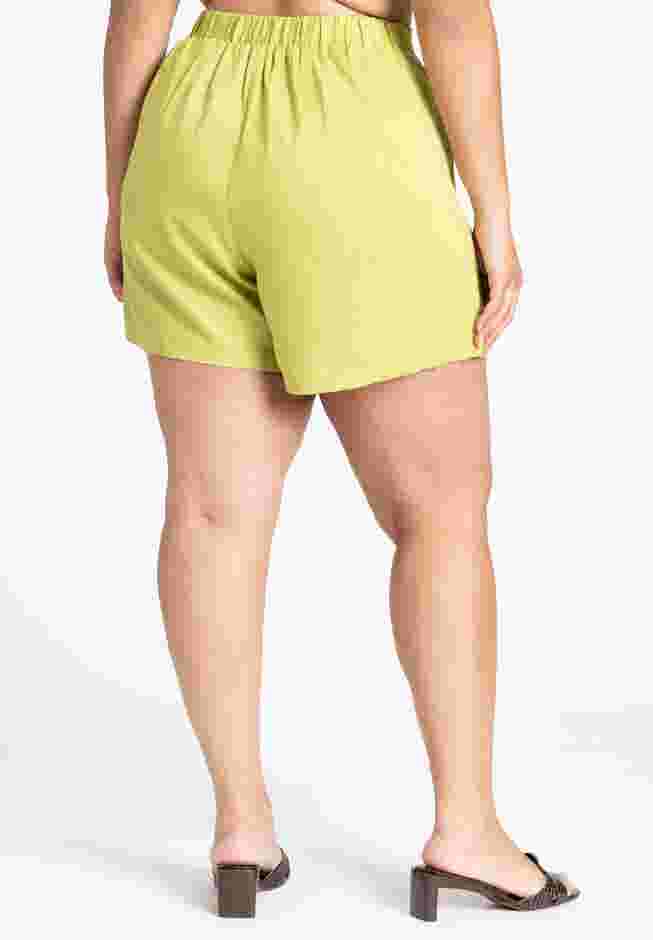 Linen Skort With Beads image number 2