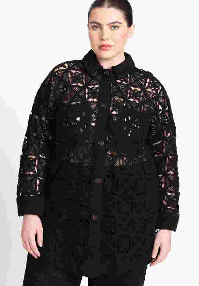 Crochet Shacket image number 0