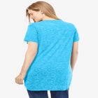 Marled V-Neck Tunic image number null