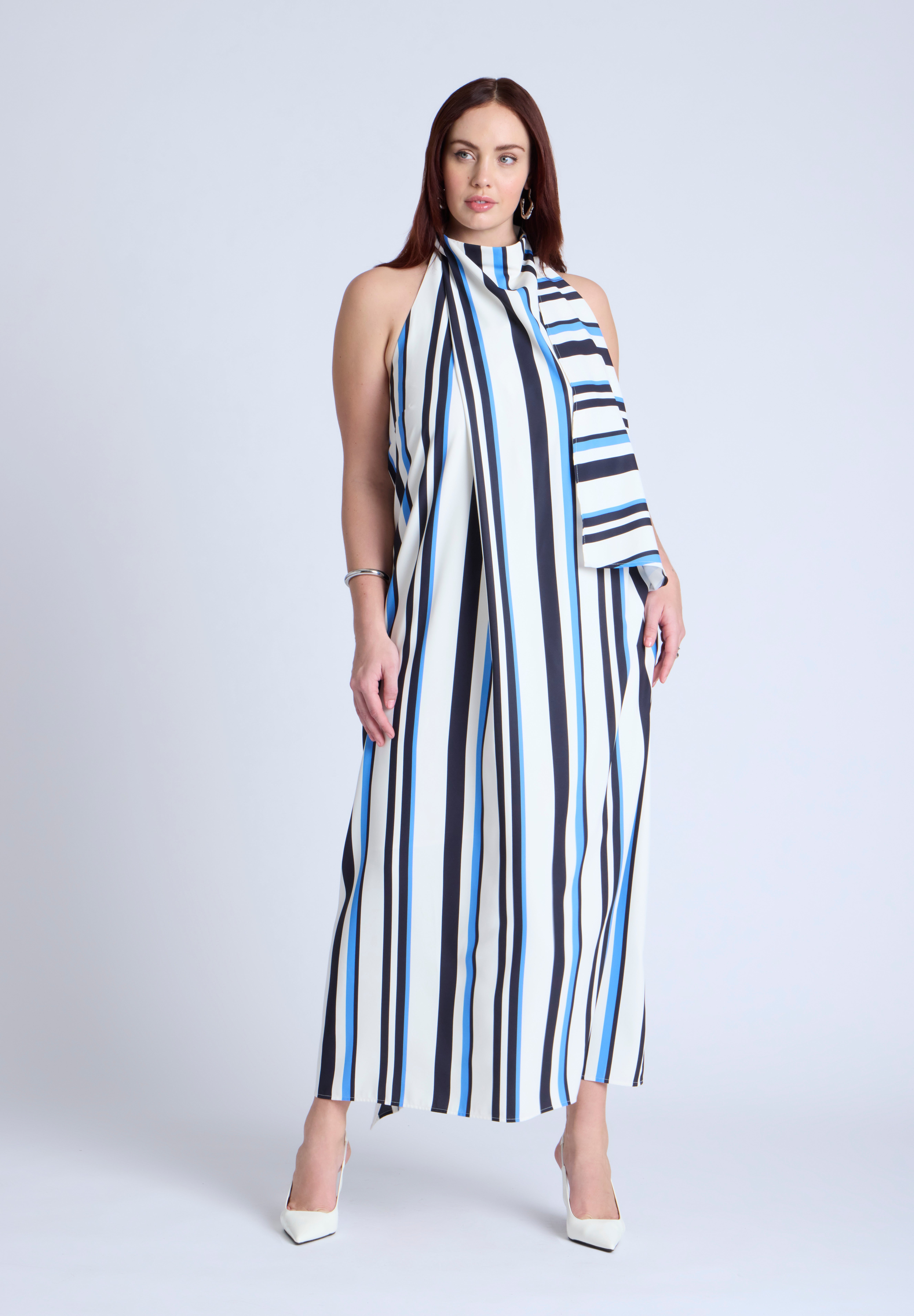 High Neck Maxi Dress image number 0