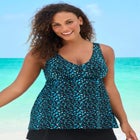 Flowy Tankini Top image number null