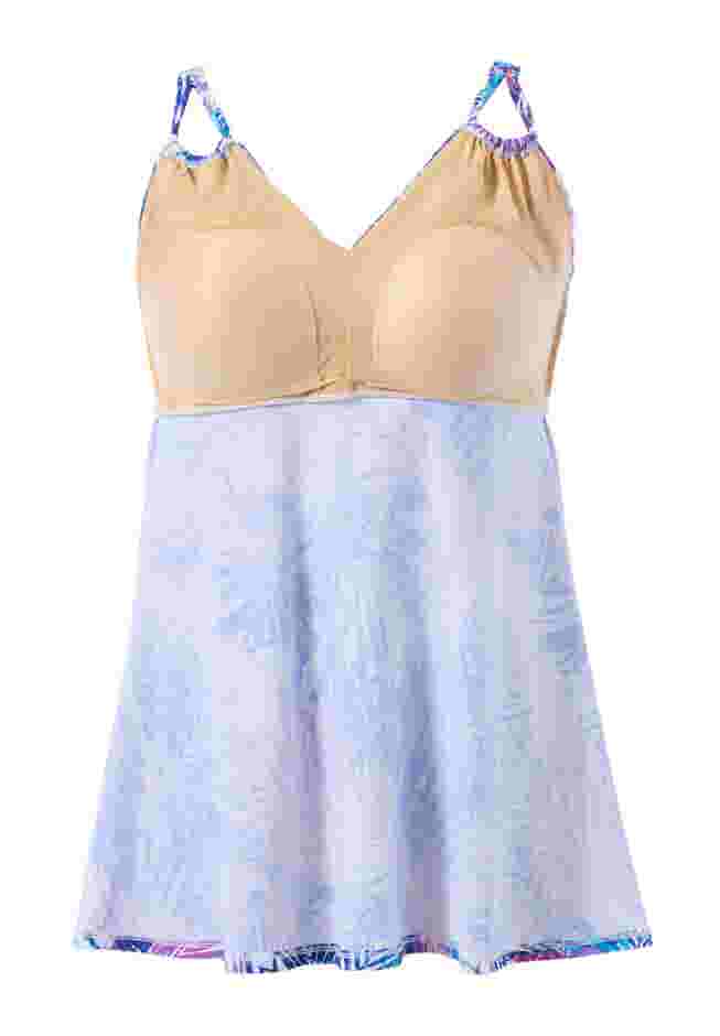 Loop Strap Two-Piece Swim Dress image number 8