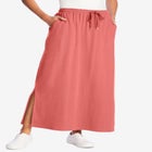 Sport Knit Side-Slit Skirt image number 0