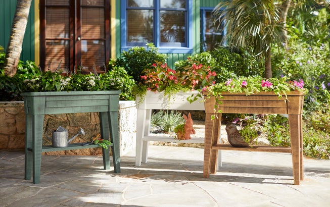 36"W Raised Planter image number 1