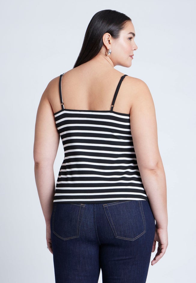 Striped Sweetheart Tank image number 1
