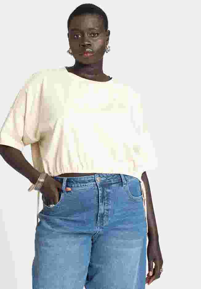 Crop Tie Tee image number 0