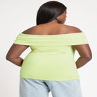 Off The Shoulder Fitted Top image number null