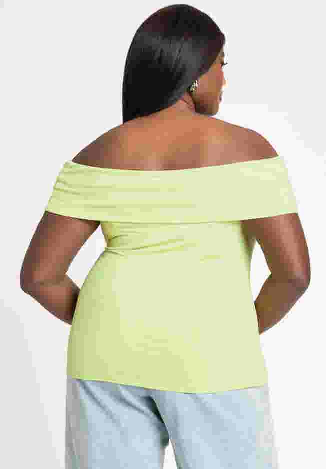Off The Shoulder Fitted Top image number 1