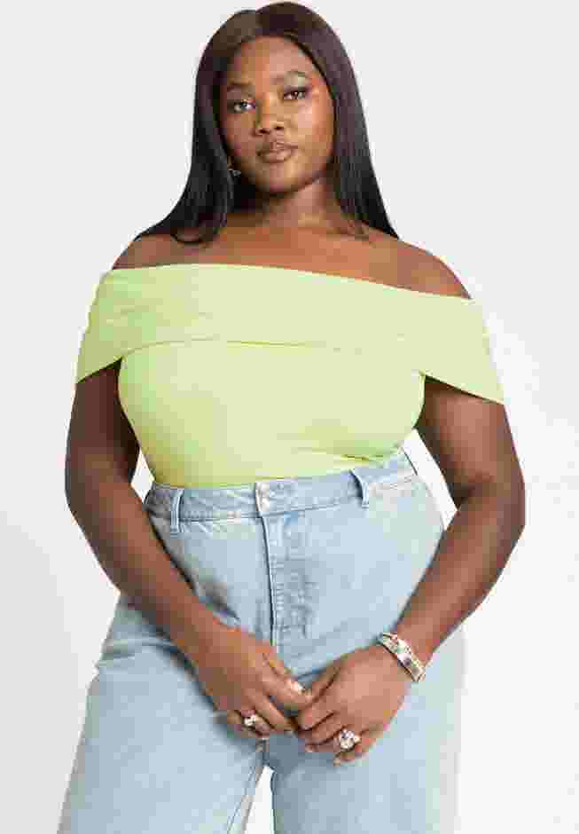 Off The Shoulder Fitted Top image number 2