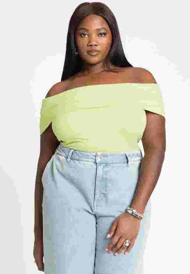 Off The Shoulder Fitted Top image number 0
