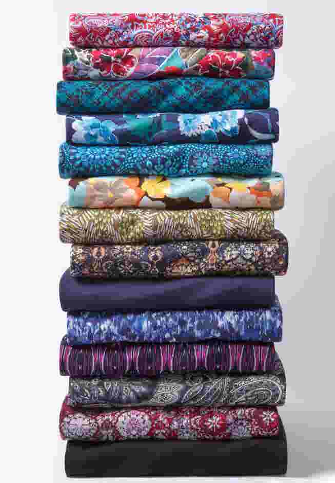 Suprema® 3/4 Sleeve V-Neck Tee image number 3