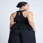Halter Top With Peplum image number 1