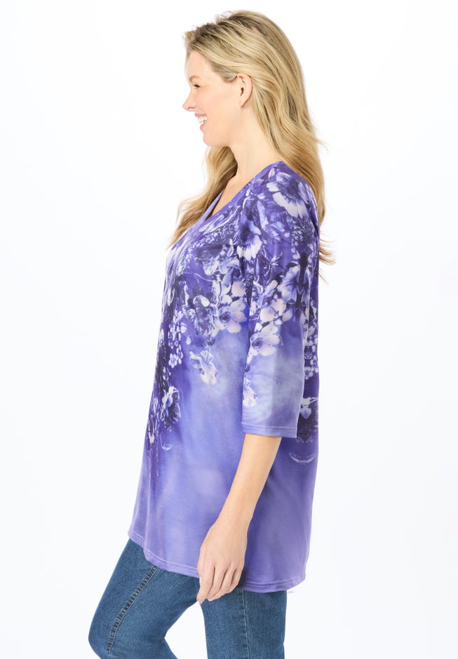 Watercolor Tunic image number 3