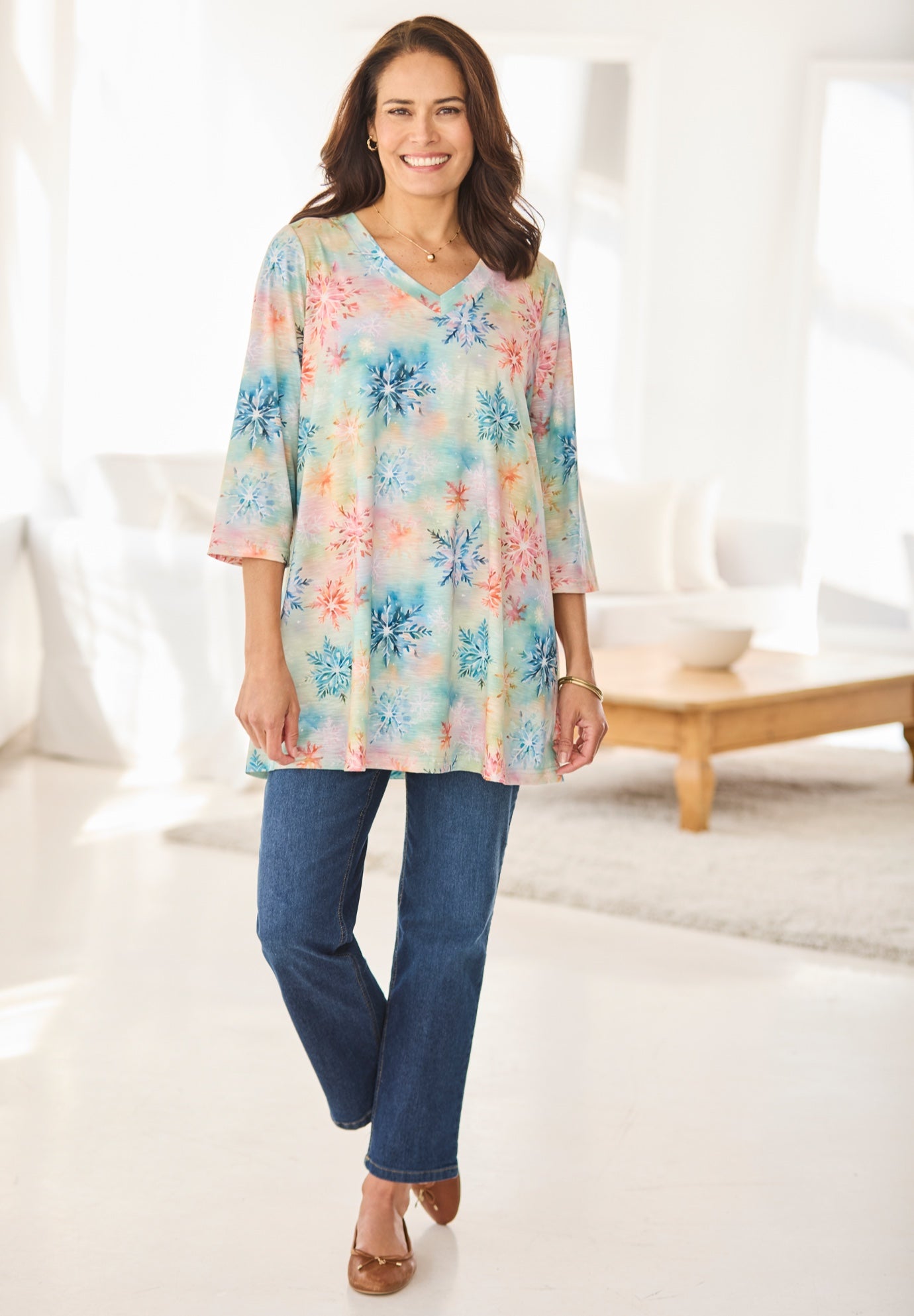 Watercolor Tunic image number 0