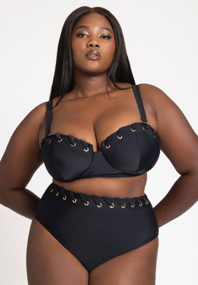 Grommet Detail Bikini Top image number null