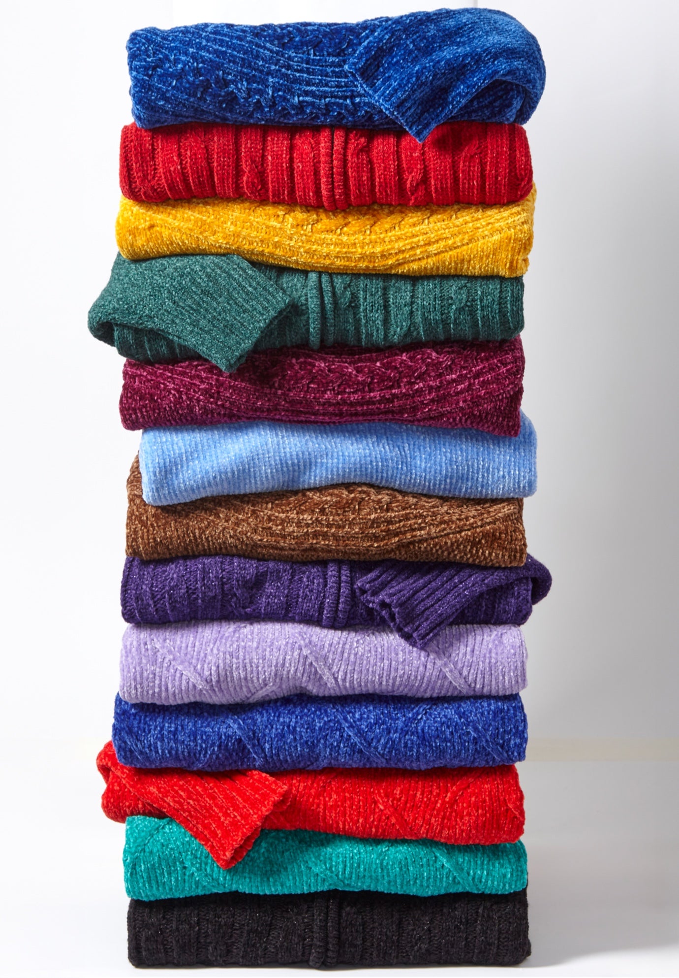 Chenille Cable-Knit Boatneck Sweater image number 4