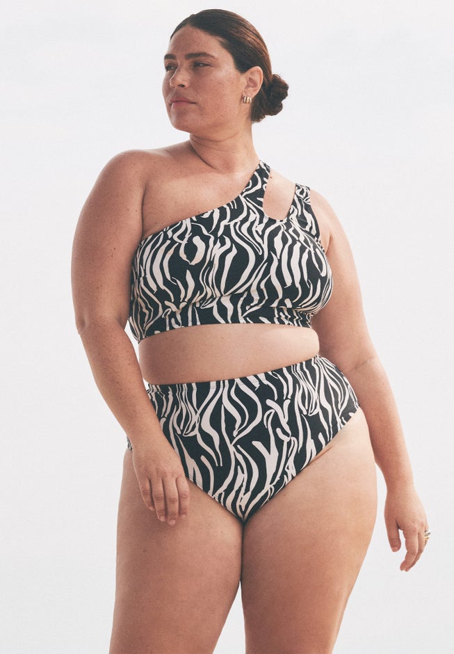 Printed Bikini Bottom image number null