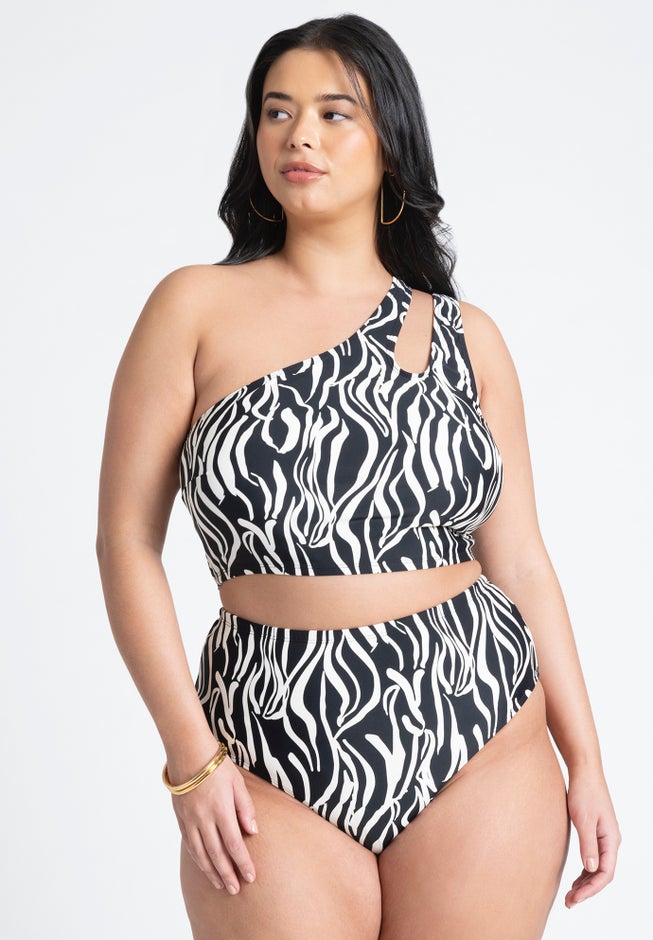 Printed Bikini Bottom image number null