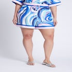 Printed Short With Border image number 1