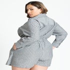 Striped Short Romper image number null