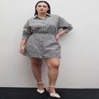 Striped Short Romper image number null