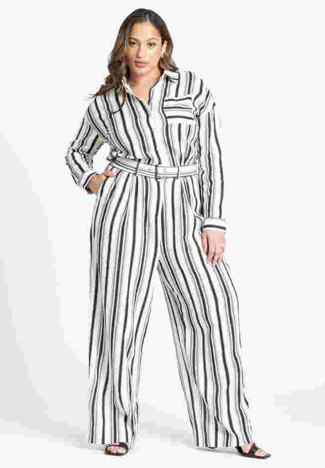 Striped Jumpsuit image number 0